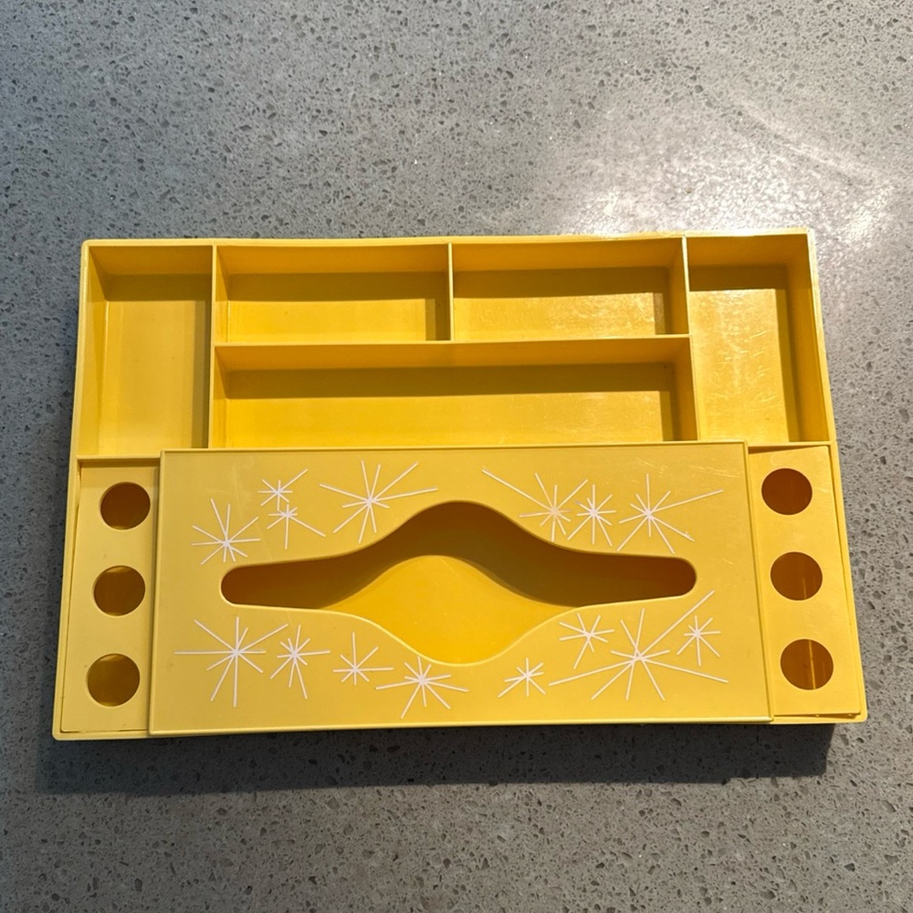 Yellow Home Storage Organizer